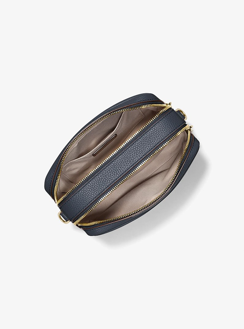 Kameratasche Bryant Medium aus gekrispeltem Leder in NAVYBLAU | Michael Kors