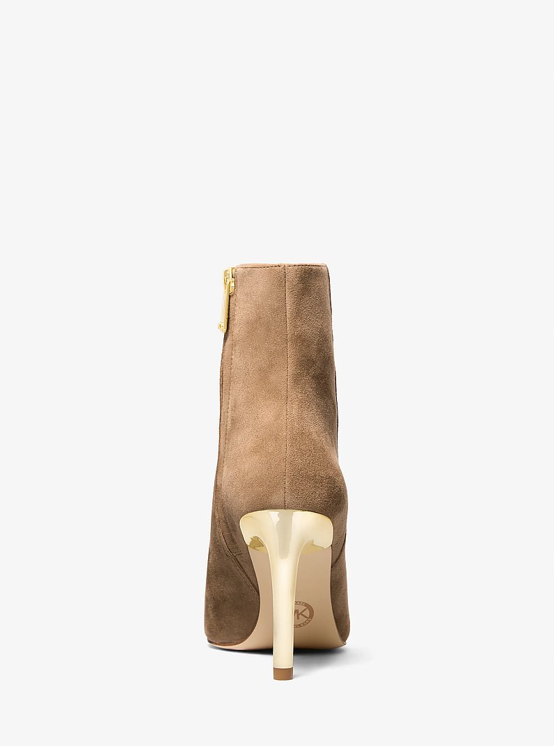 Kasia Suede Boot in HUSK | Michael Kors