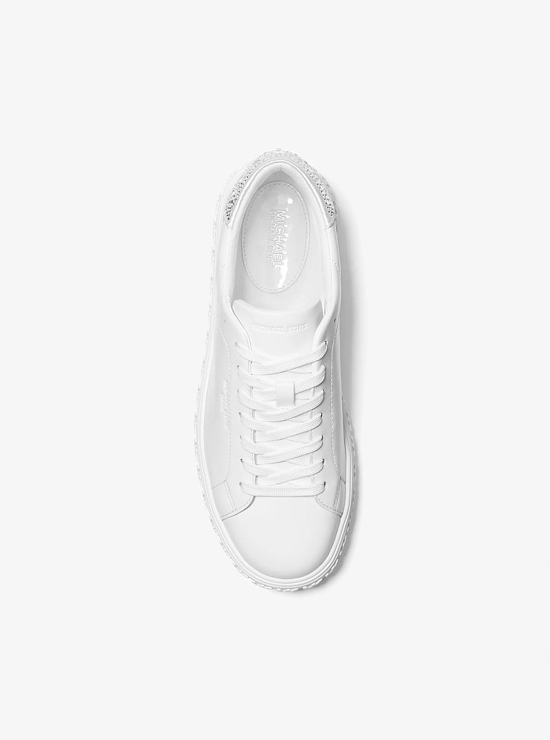 Sneaker Grove aus Leder mit Verzierung
