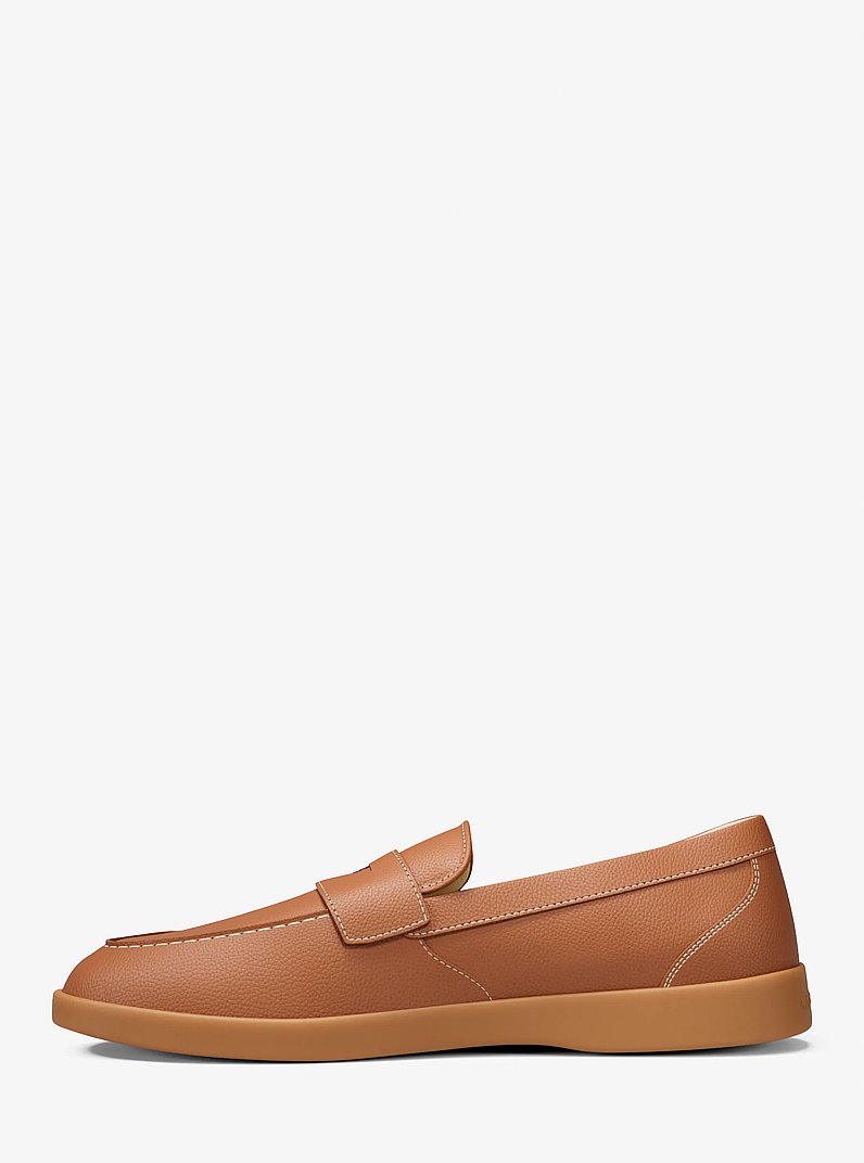 Hugh Slip-On Loafer in LUGGAGE | Michael Kors