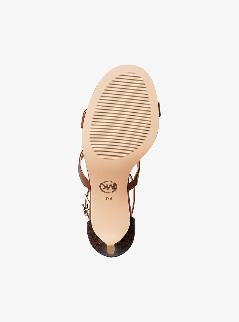 Sandalo Koda con stampa logo in BAGAGLI MULTI | Michael Kors