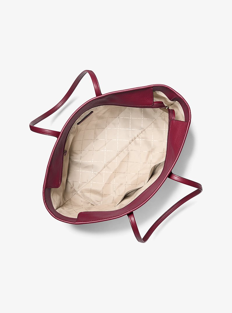 Beck Large Pebbled Leather Tote Bag in MULBERRY | Michael Kors