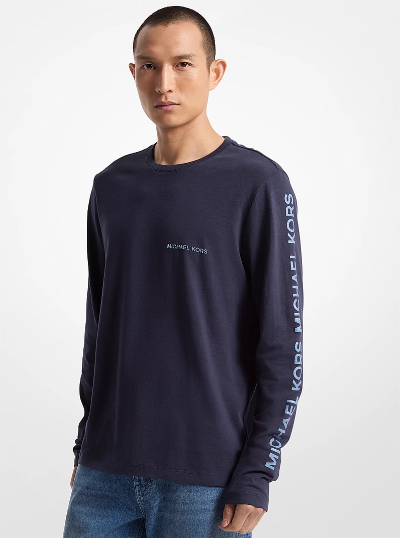 Cotton Long-Sleeve T-Shirt