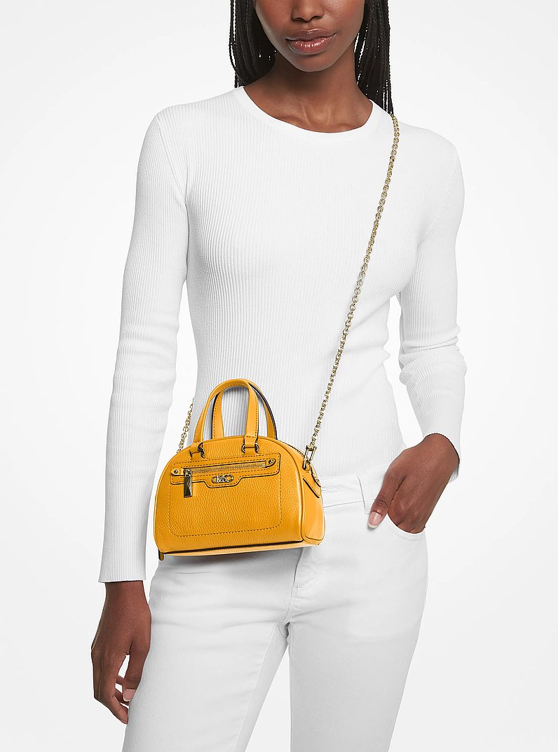 Williamsburg Extra-Small Pebbled Leather Crossbody Bag | Michael