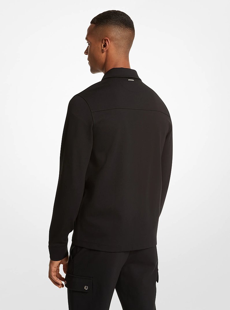 Giacca in tessuto Ponte in NERO | Michael Kors