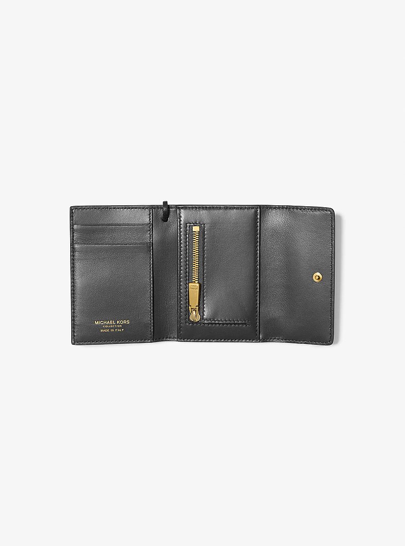 Leather Card Holder Necklace in NEGRO | Michael Kors