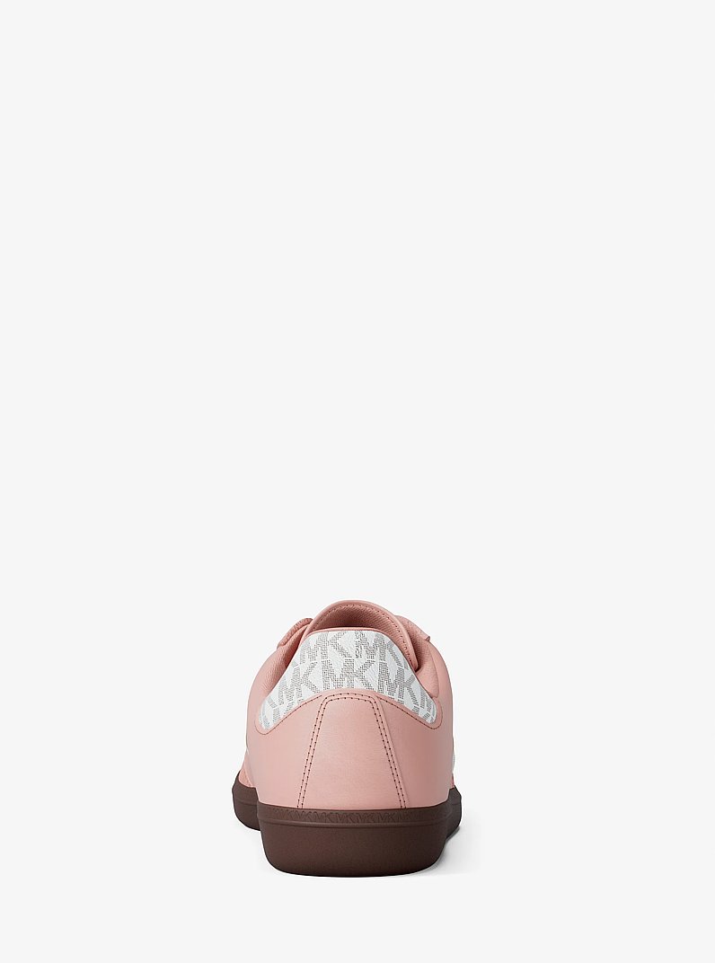 Benny Mixed-Media Sneaker in ROSE POUDR&Eacute; | Michael Kors