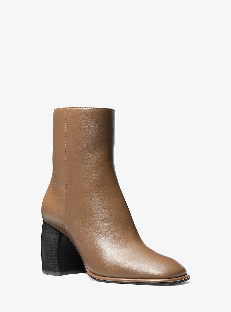 Maude Leather Boot in DRIFTWOOD | Michael Kors