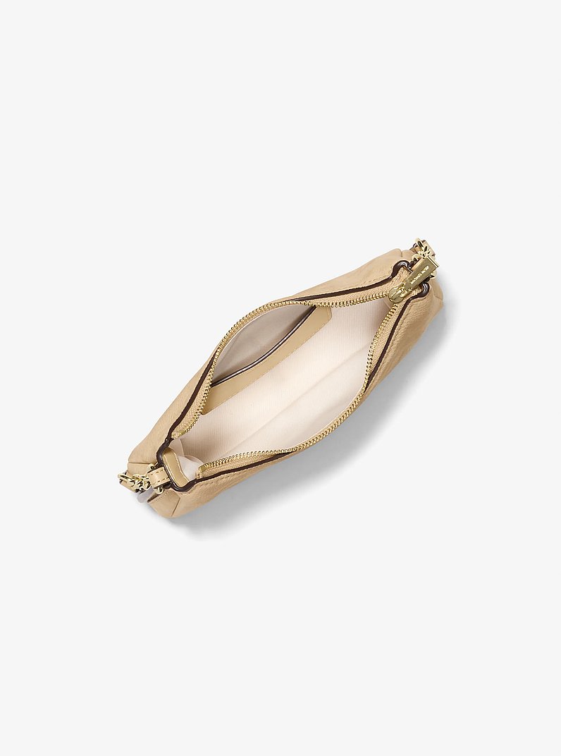 Tr&egrave;s petite pochette Nolita avec cha&icirc;ne en cuir nubuck in KAKI | Michael Kors