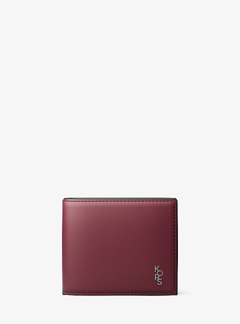 Kole Billfold Wallet in MAROON | Michael Kors