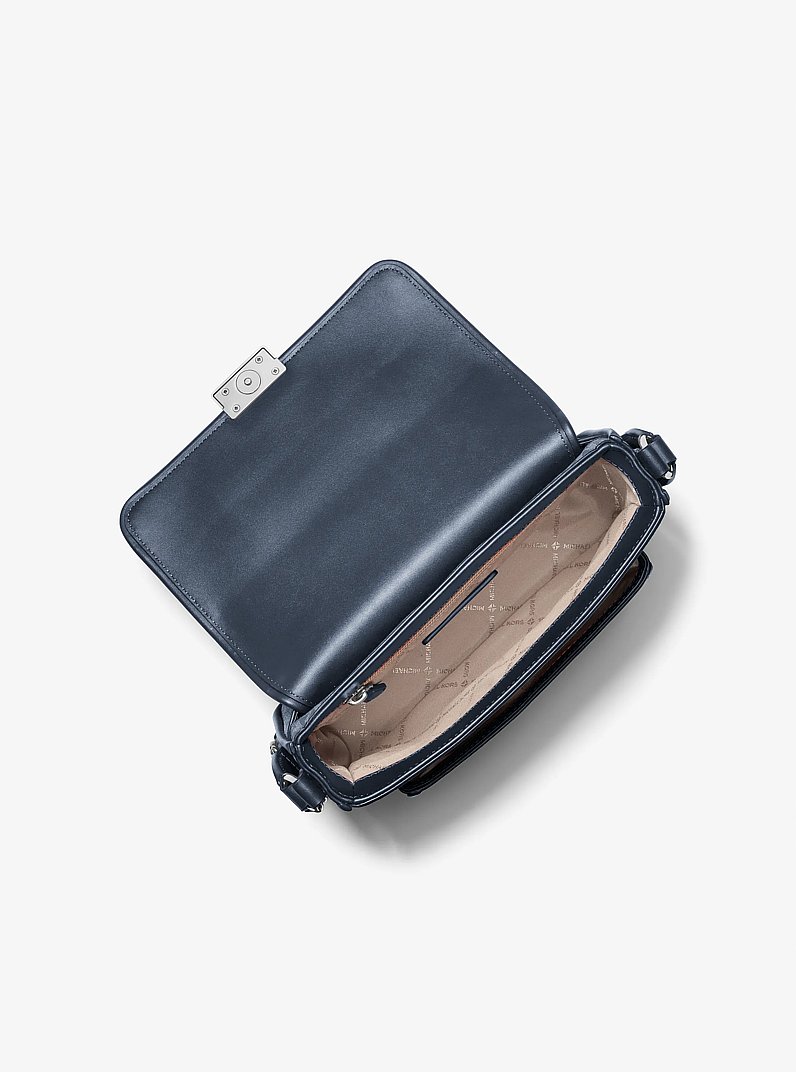 Bradshaw Medium Signature Logo Messenger Bag in ADMIRAL | Michael Kors