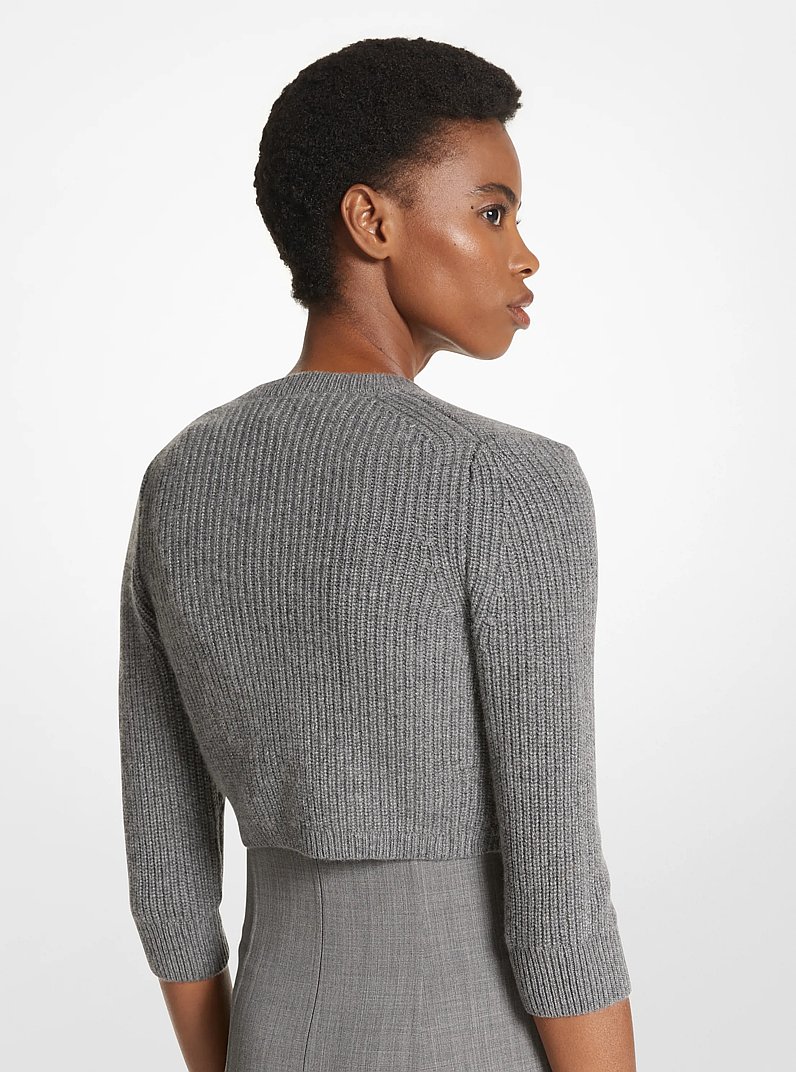 Bolero de cachemira in GRIS MEDIO | Michael Kors