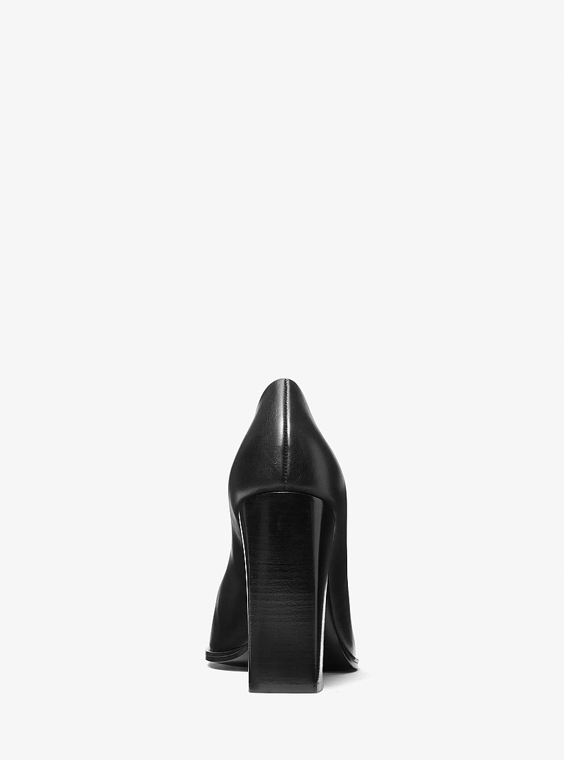 Zapato de sal&oacute;n Jeanne de piel in NEGRO | Michael Kors