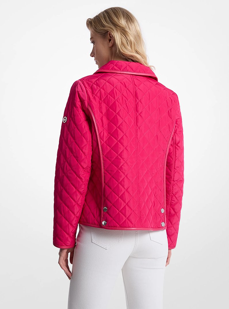Quilted Jacket in DRAGON FRUIT | Michael Kors