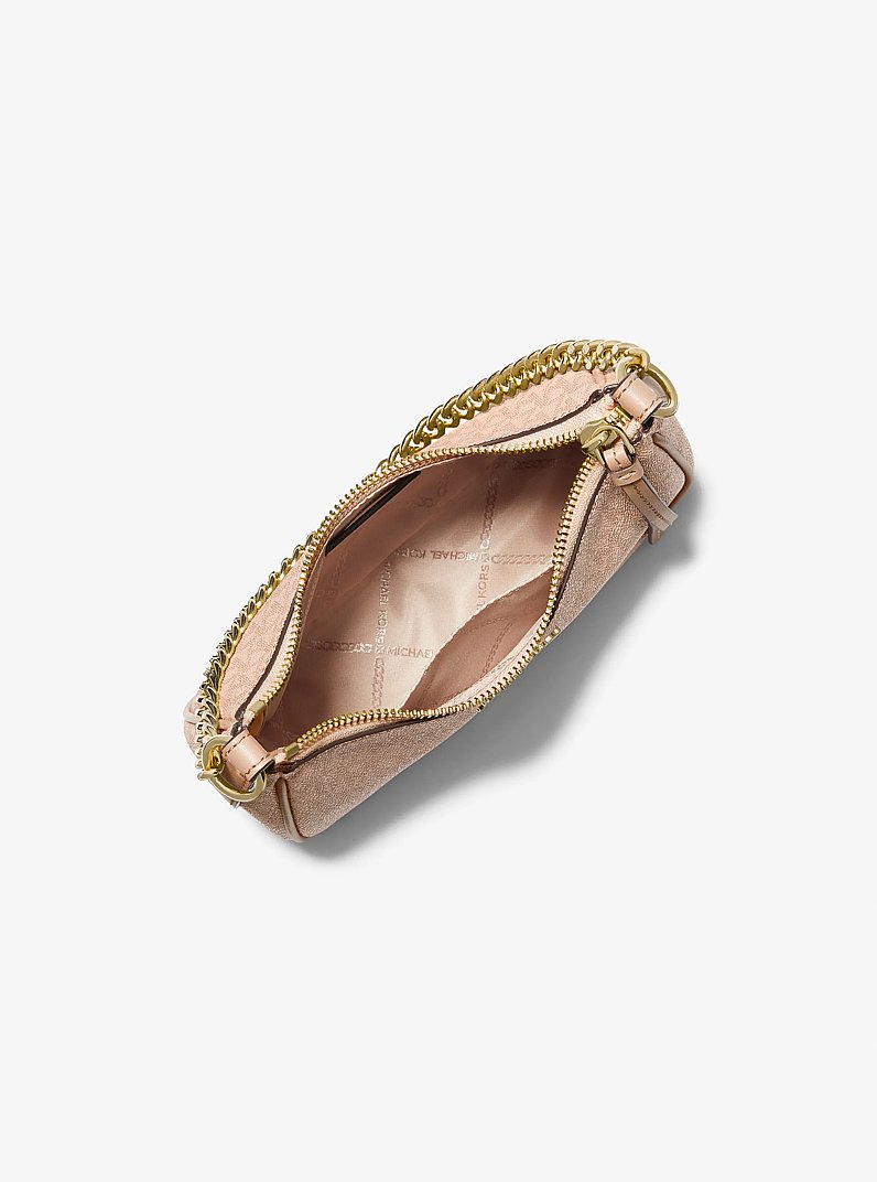 Jet Set Charm Small Logo Pochette in BALLET | Michael Kors