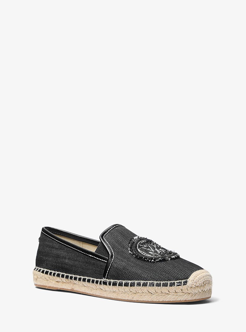 Hastings Denim Espadrille in BLACK WASH | Michael Kors