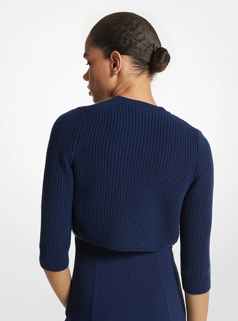 Cashmere Shrug in NAVY | Michael Kors