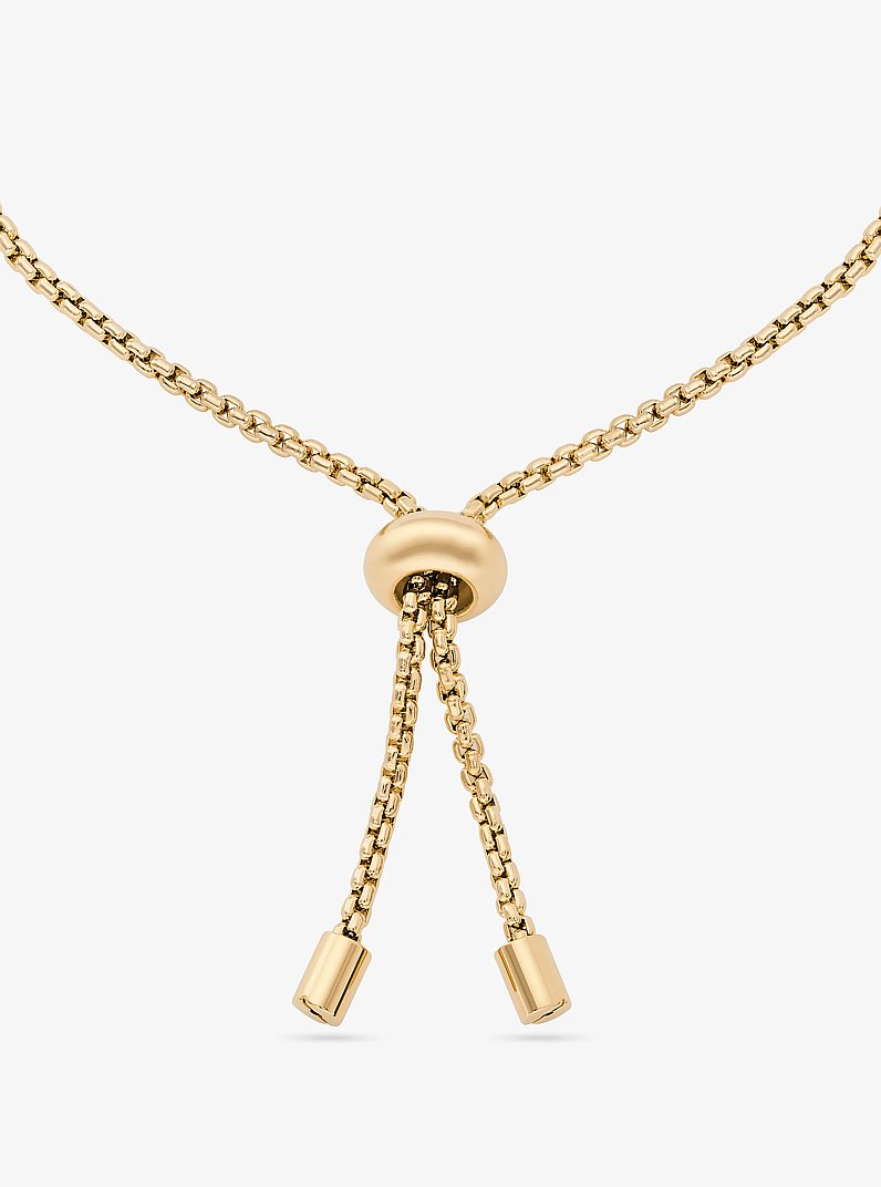 Pav&eacute; Halo Slider Bracelet in GOLD | Michael Kors