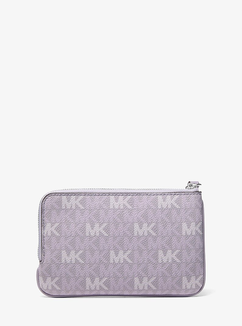Jet Set Travel Small Signature Logo Wristlet in LILAC | Michael Kors