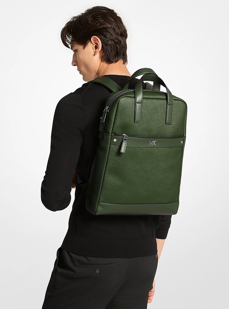 Mochila Cooper de piel in VERDE AMAZONAS | Michael Kors