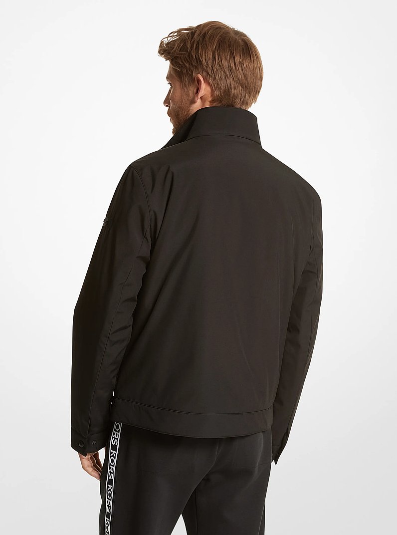 Chamarra tejida Belgravia con cremallera in NEGRO | Michael Kors