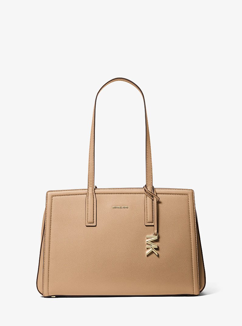 Borsa tote Laila media in pelle in CRETA | Michael Kors