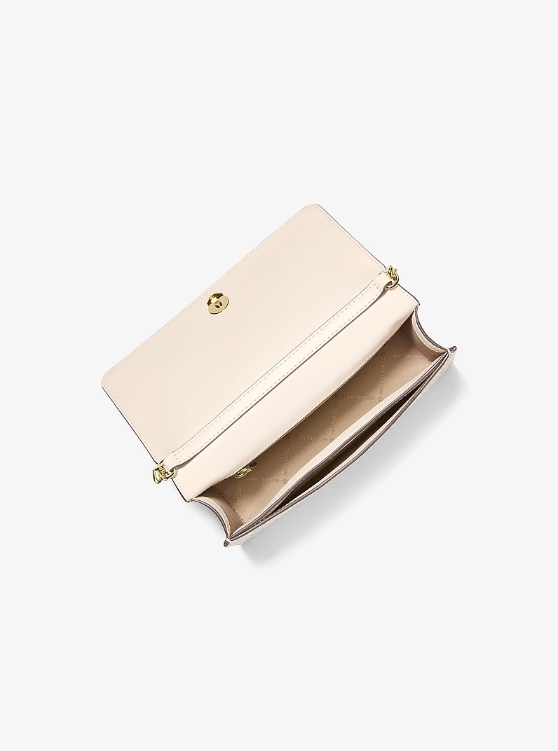 Jet Set Medium Signature Logo Crossbody Bag in LT CRM MULTI - Sale