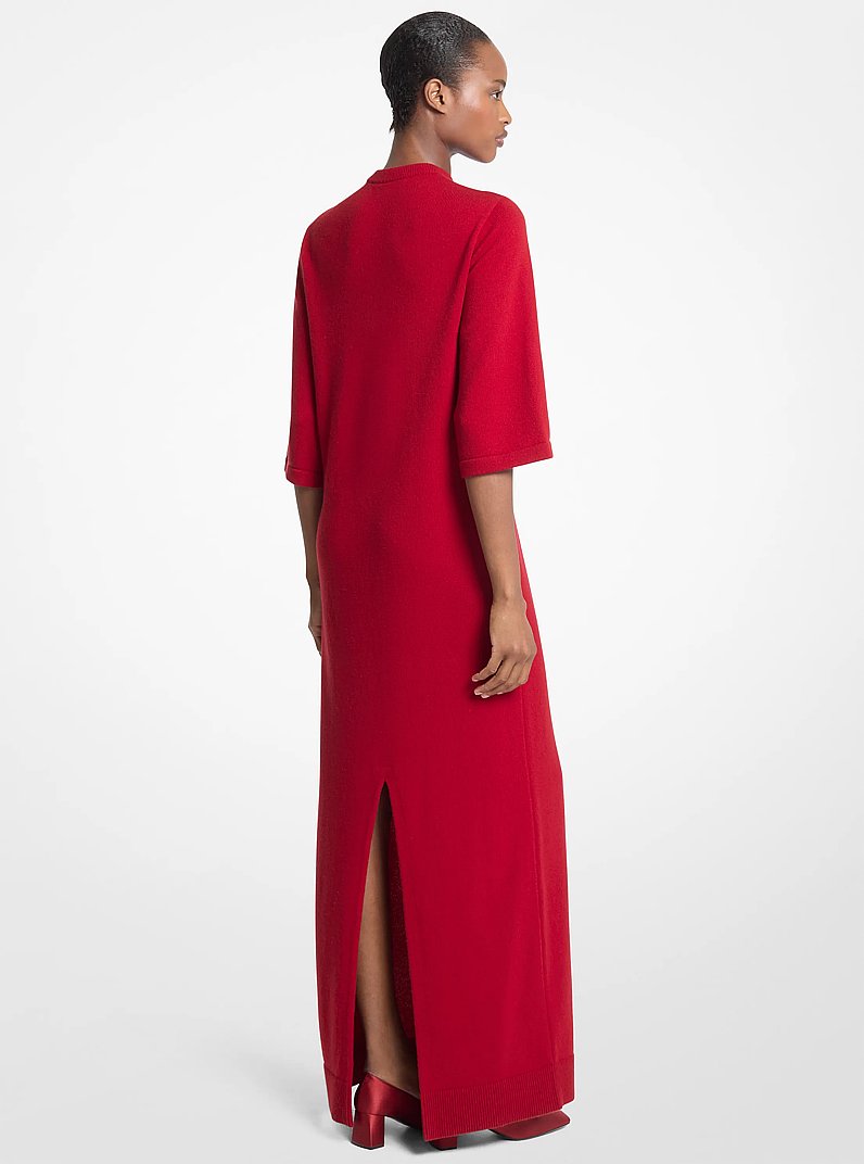 Cashmere Tee Gown in RUBY | Michael Kors