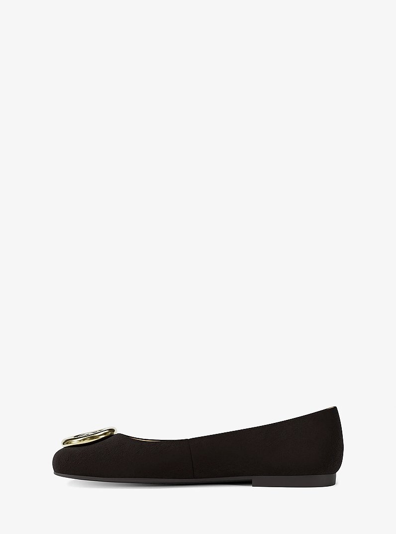 Milan Suede Ballet Flat in CHOCOLATE | Michael Kors