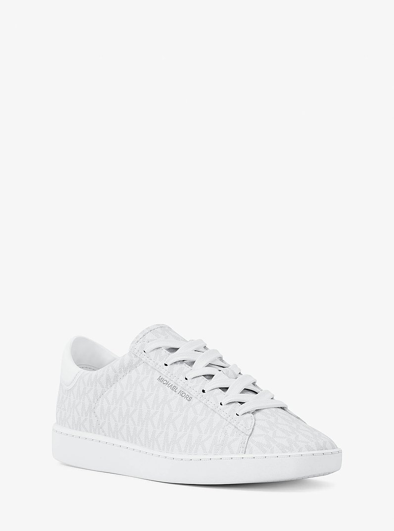 Reign Signature Logo Sneaker in BRIGHT WHT | Michael Kors