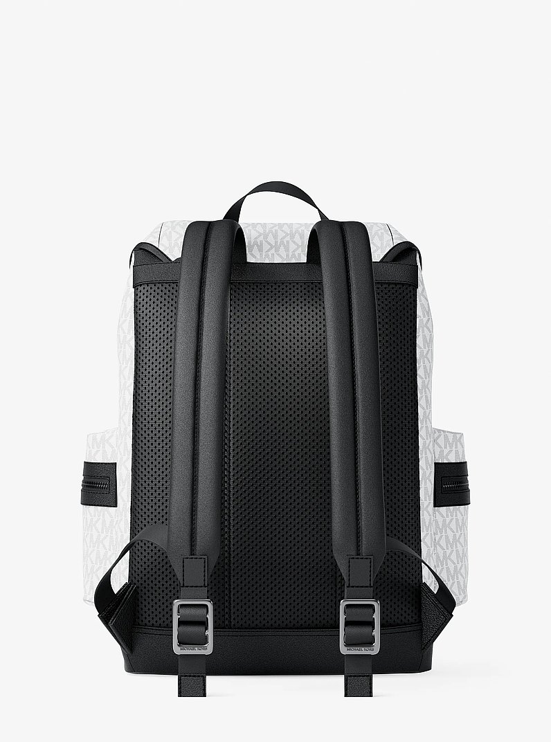 Cooper Logo Backpack in BRIGHT WHT | Michael Kors