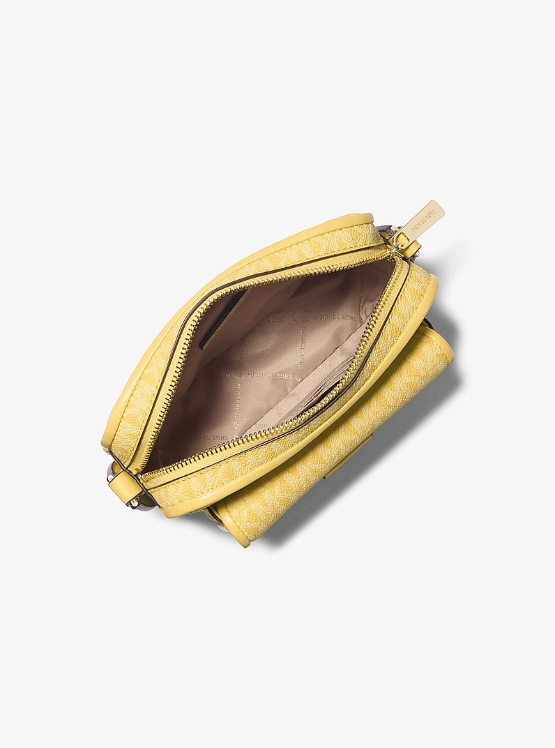 Bolso cruzado Bradshaw extrapeque&ntilde;o para c&aacute;mara con logotipo de la marca in AMARILLO MARGARITA | Michael Kors