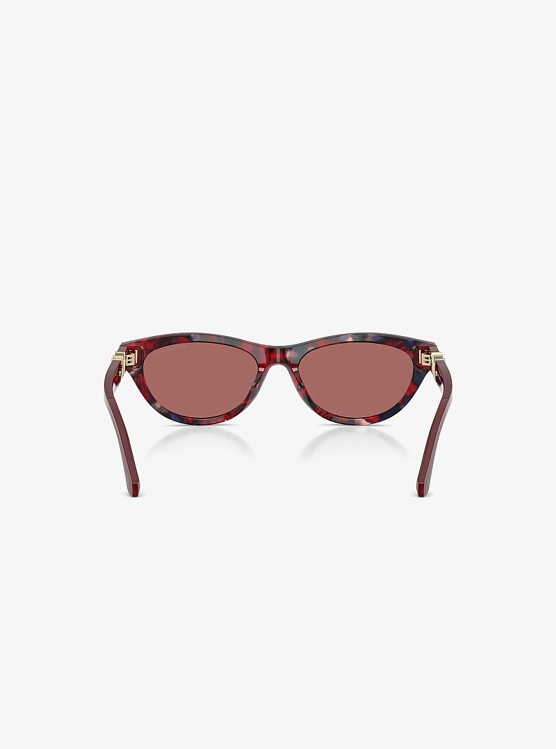 Napa Valley Sunglasses in BURGUNDY TORTOISE | Michael Kors