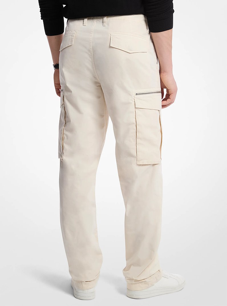 Cargohose aus Baumwoll-Popeline mit Stretch in [3466] | Michael Kors