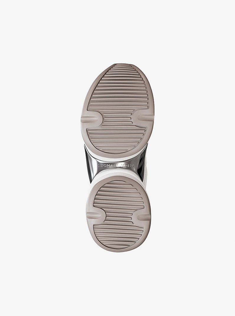 Zapatilla Olympia de materiales mixtos in GRIS PERLA MULTICOLOR | Michael Kors
