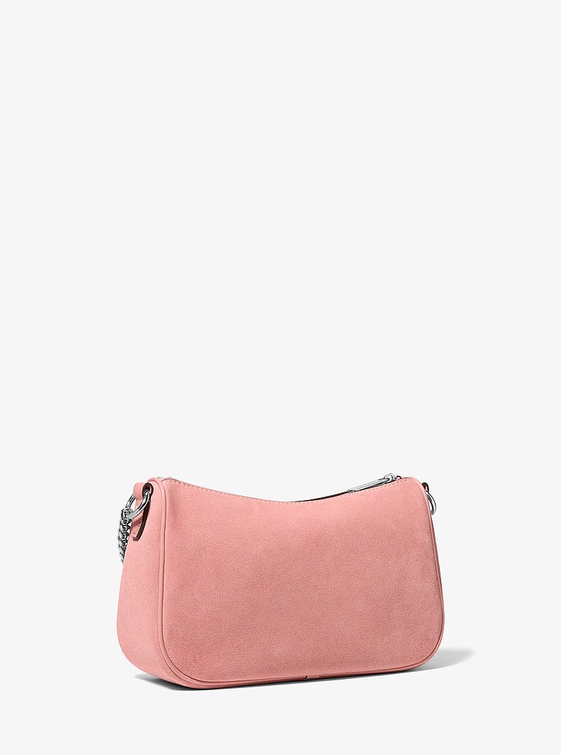 Carmela Medium Convertible Pochette in SUNSET ROSE | Michael Kors