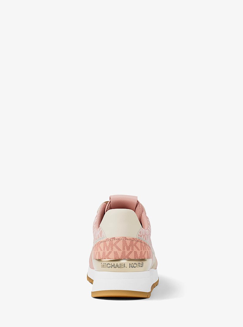 Andi Mixed-Media Trainer in PWD BLSH MLT | Michael Kors