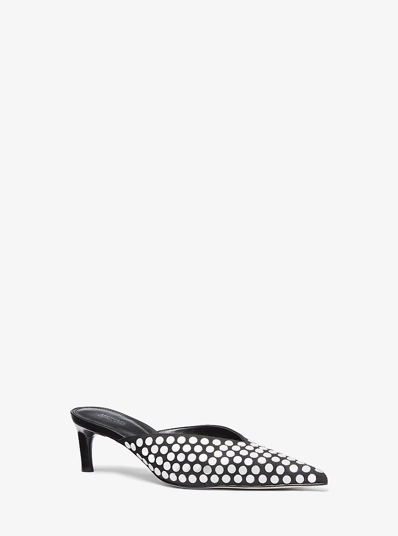 Sabot Kasia con borchie in NERO | Michael Kors