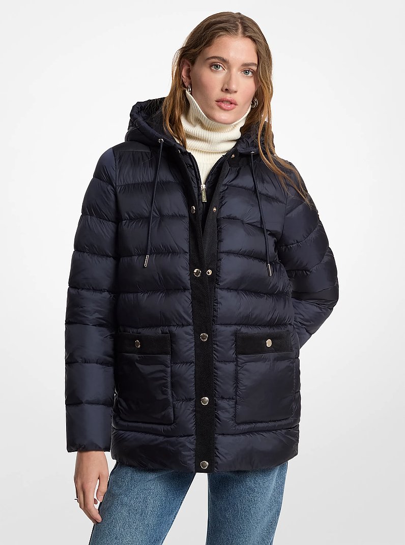 Packable Nylon Puffer Jacket