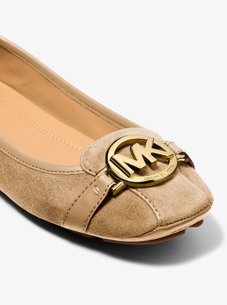 Fulton Suede Moccasin in CAMEL | Michael Kors