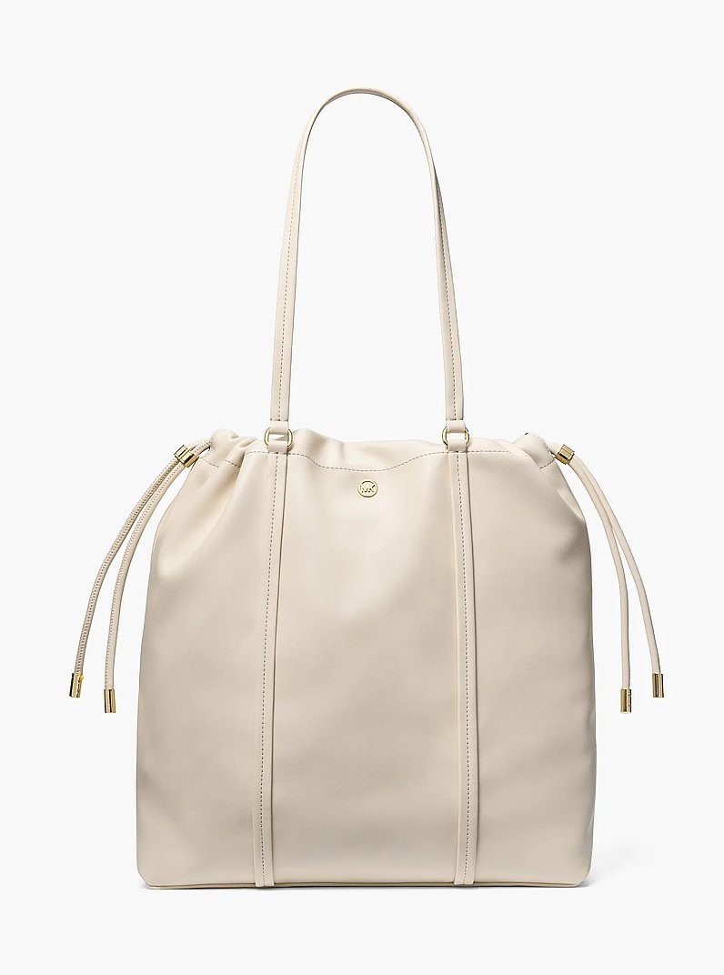 Grand sac fourre-tout Matilda cintr&eacute; in CR&Egrave;ME L&Eacute;GER | Michael Kors