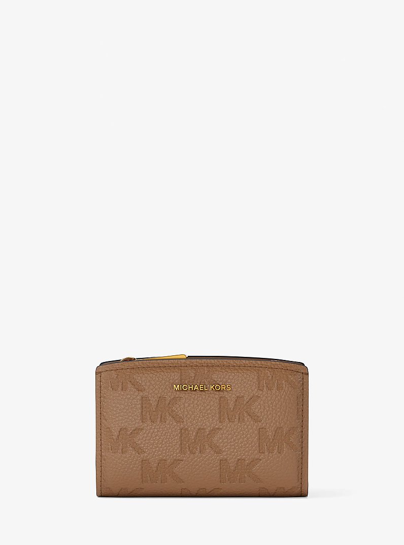 Portafoglio Bryant medio in pelle con logo goffrato in [3740] | Michael Kors
