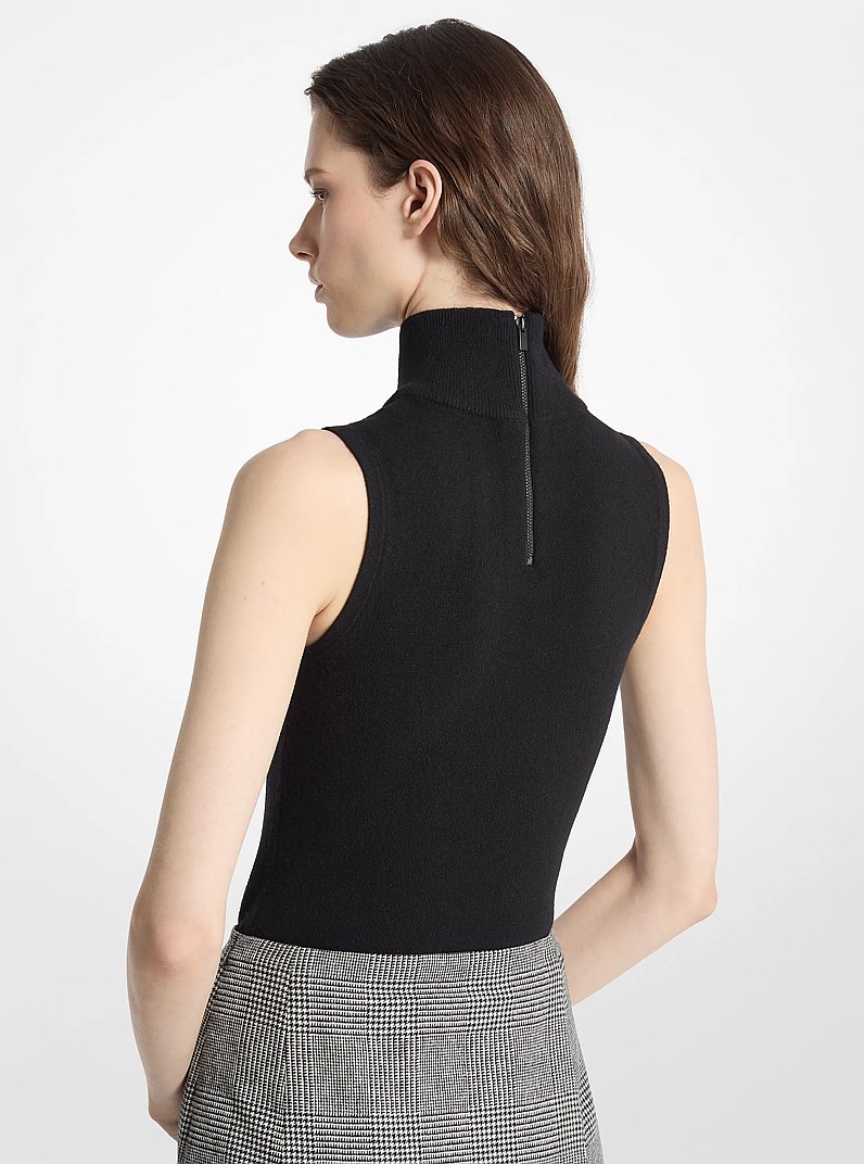 Cashmere Blend Turtleneck Bodysuit