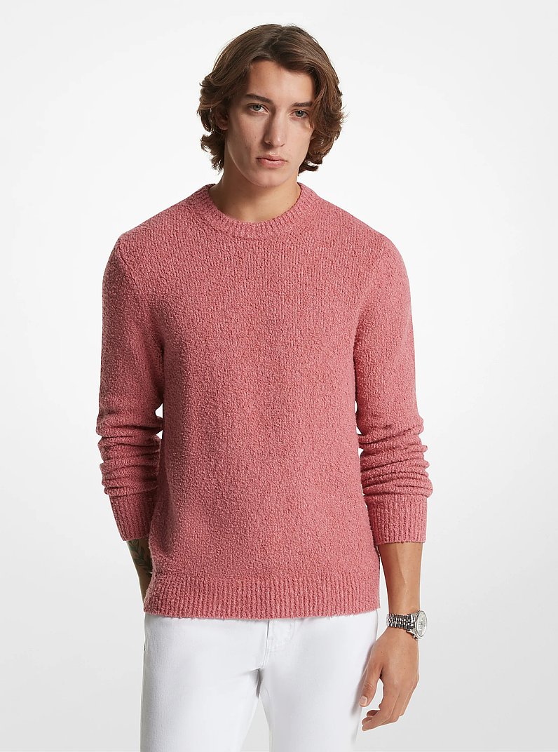 Pullover aus Biobaumwoll-Boucl&eacute;
