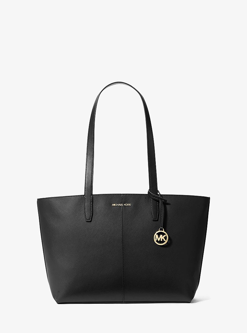 Jet Set Medium Tote Bag in BLACK | Michael Kors