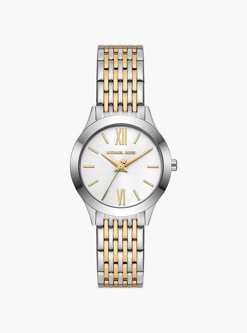 Montre miniature Aspen &agrave; deux tons in DEUX TONS | Michael Kors