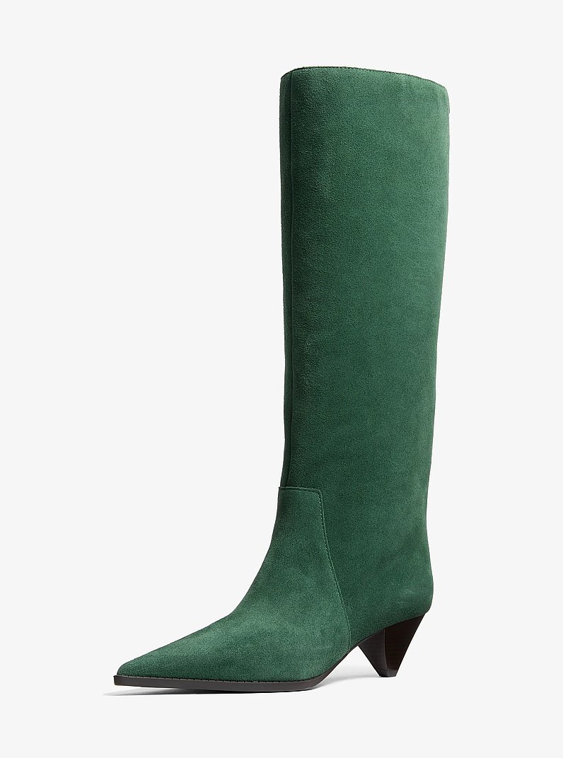 Bota alta hasta la rodilla Jayla de gamuza in MUSGO | Michael Kors