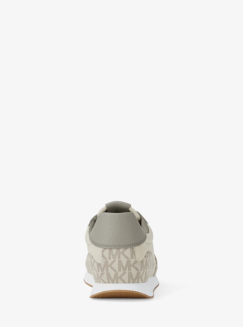 Essex Mixed-Media Trainer in VANILLA COMBO | Michael Kors