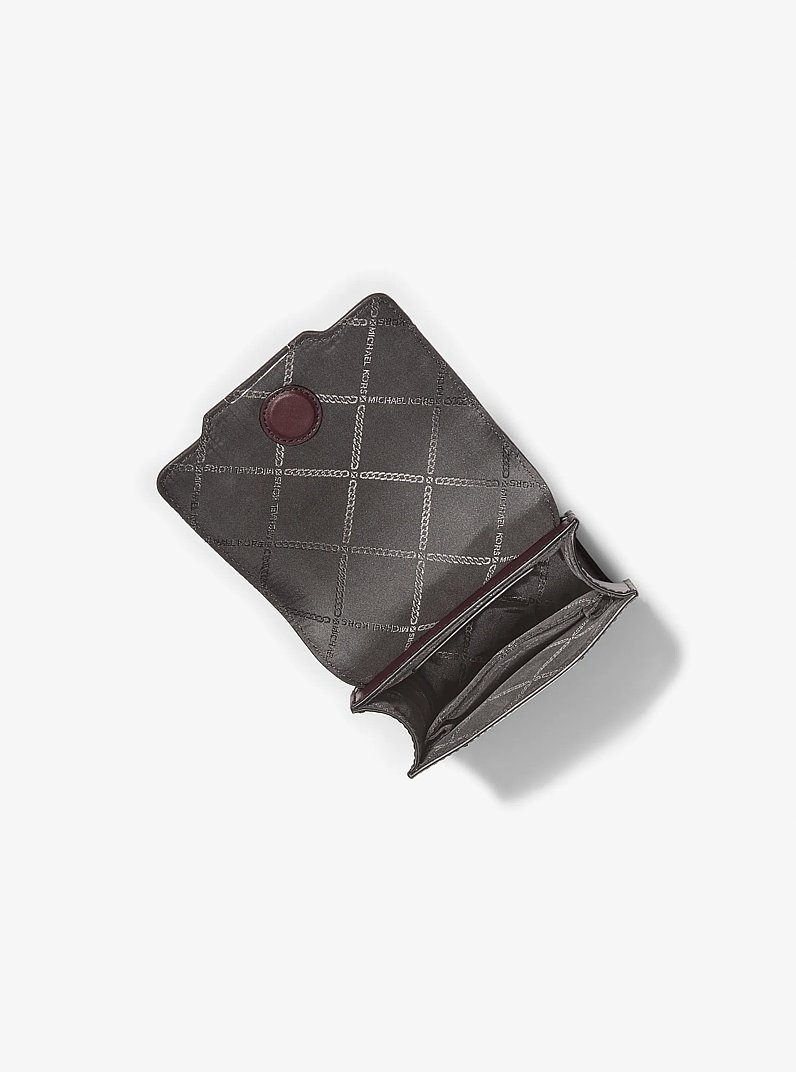 Varick Leather Smartphone Crossbody Bag