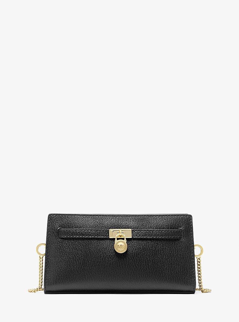 Hamilton Moderne Extra-Small Leather Convertible Crossbody Bag in BLACK | Michael Kors